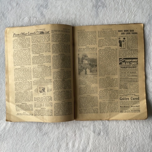 vintage 100 Year Old Newspaper “The Pathfinder” Newspaper March 5, 1927 - Picture 6 of 10